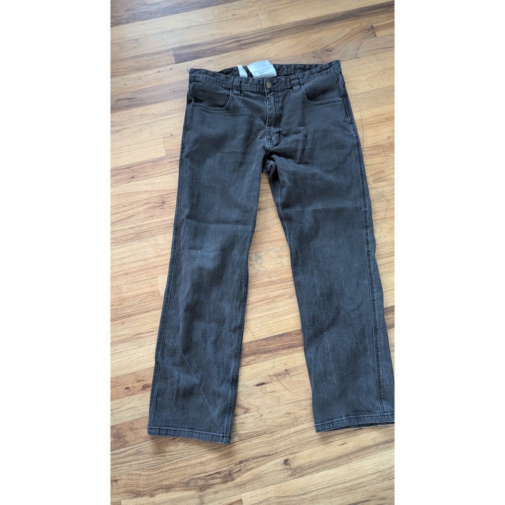 Wolverine FR Flame Resistant Jeans Mens 38x32 Black CAT 2 NFPA 2112 W1207040‎